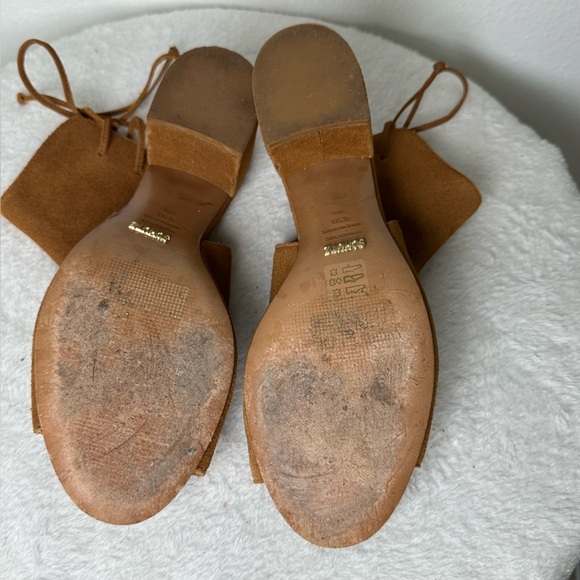 SCHUTZ Binalia Women's Heels Sandals
Bootie Brown Suede Size 8.5 - Picture 8 of 11